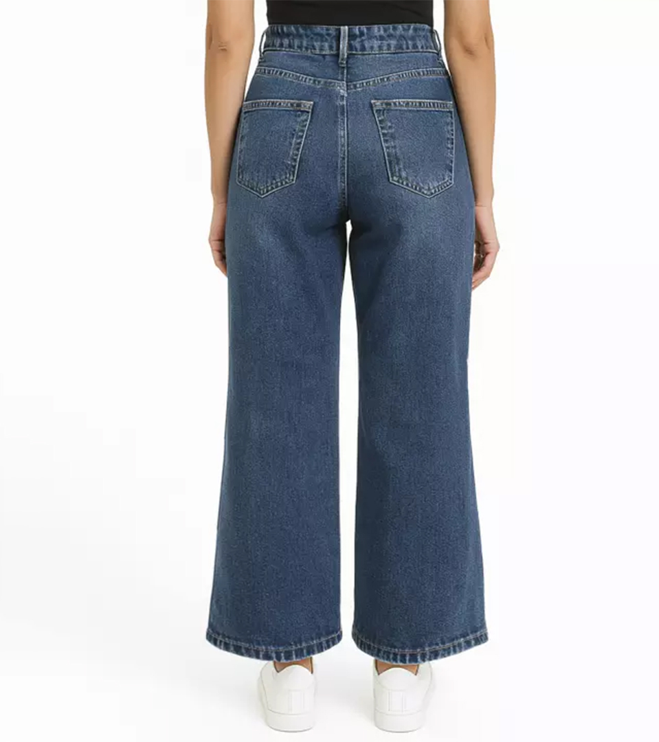 شلوار جین نیم بگ