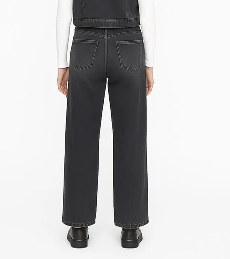 شلوار جین نیم بگ